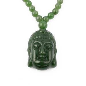 Auspicious Handcrafted Jade Guanyin Necklace