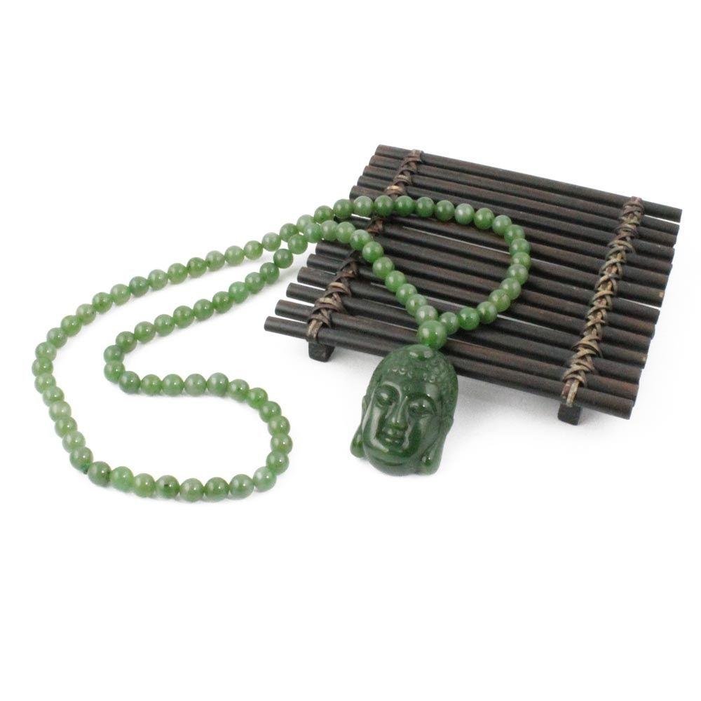 Auspicious Handcrafted Jade Guanyin Necklace