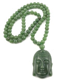 Auspicious Handcrafted Jade Guanyin Necklace