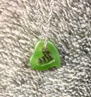 Floating Love Heart Pendant