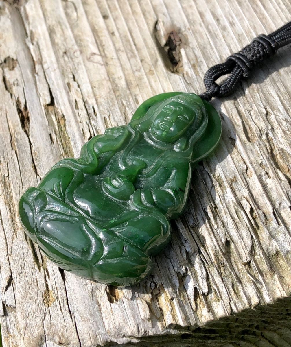 Jade Rituals Guayin Pendant