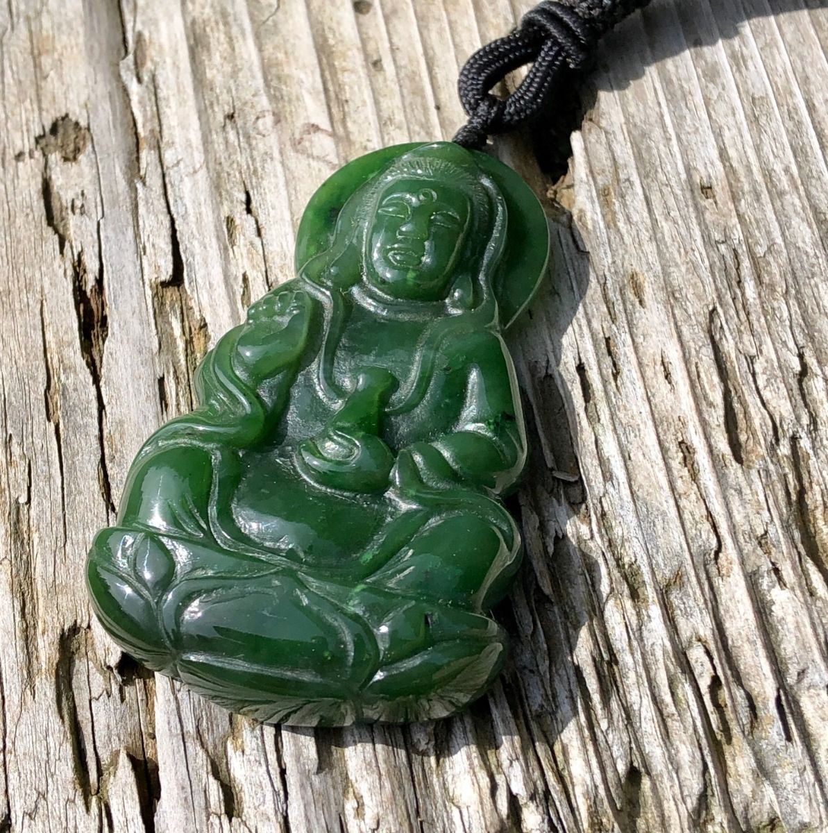 Jade Rituals Guayin Pendant