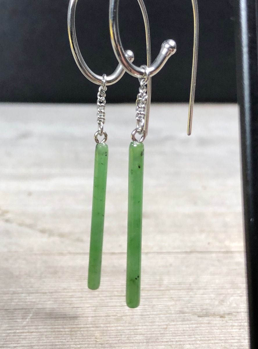 Jade Rituals Long Drop Earrings