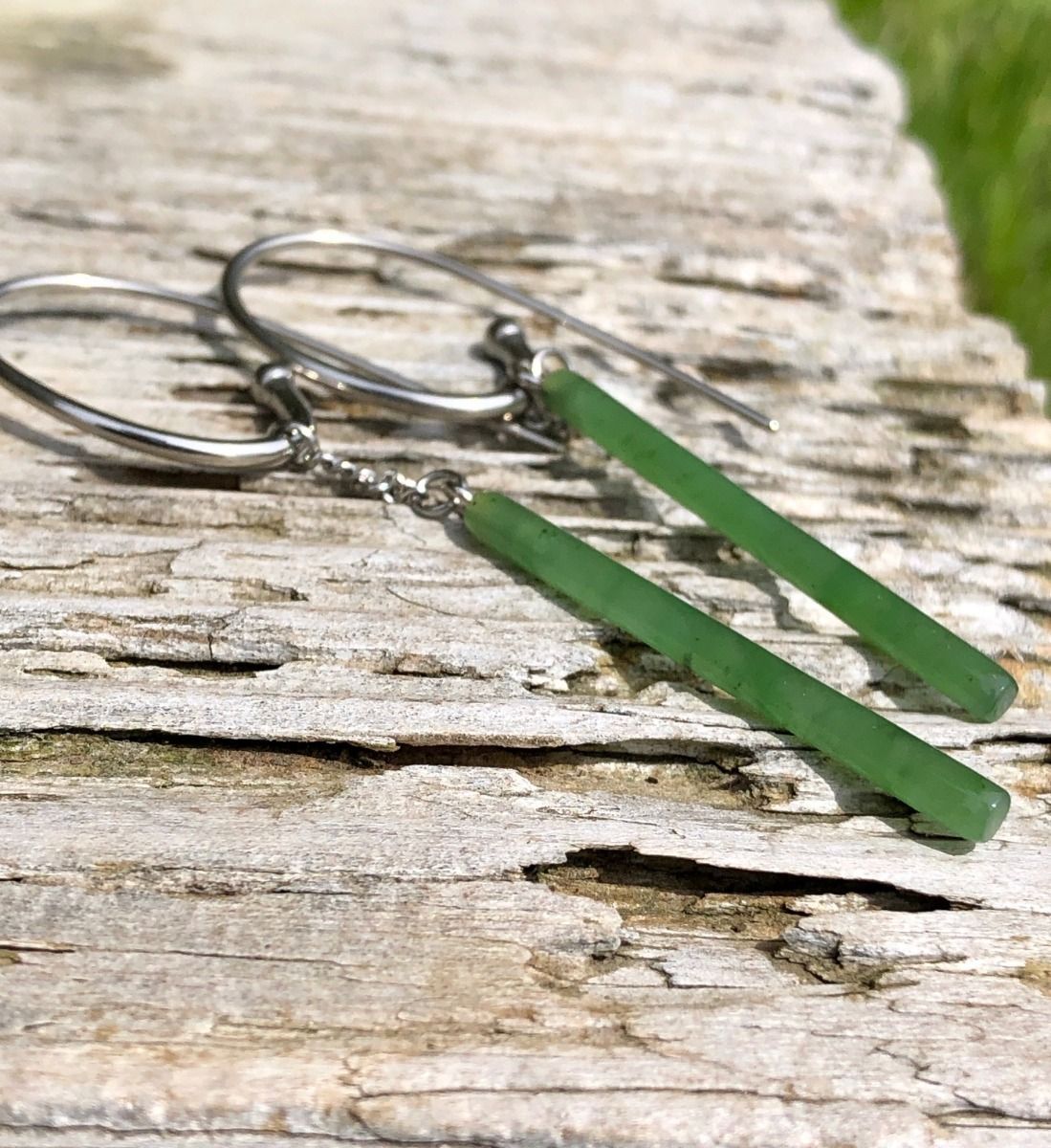 Jade Rituals Long Drop Earrings