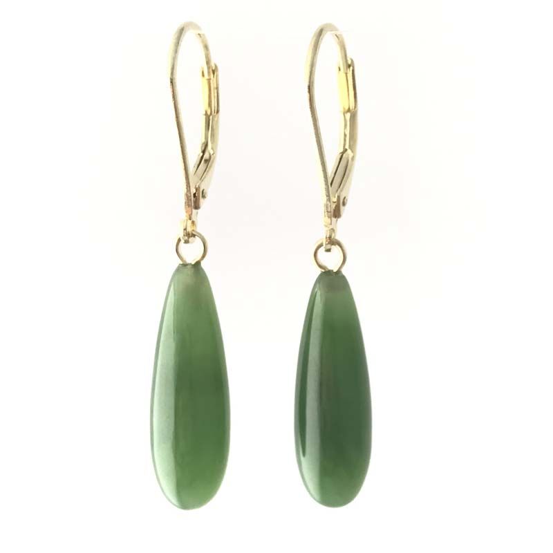 Jade Rituals Nephrite Drop Earrings