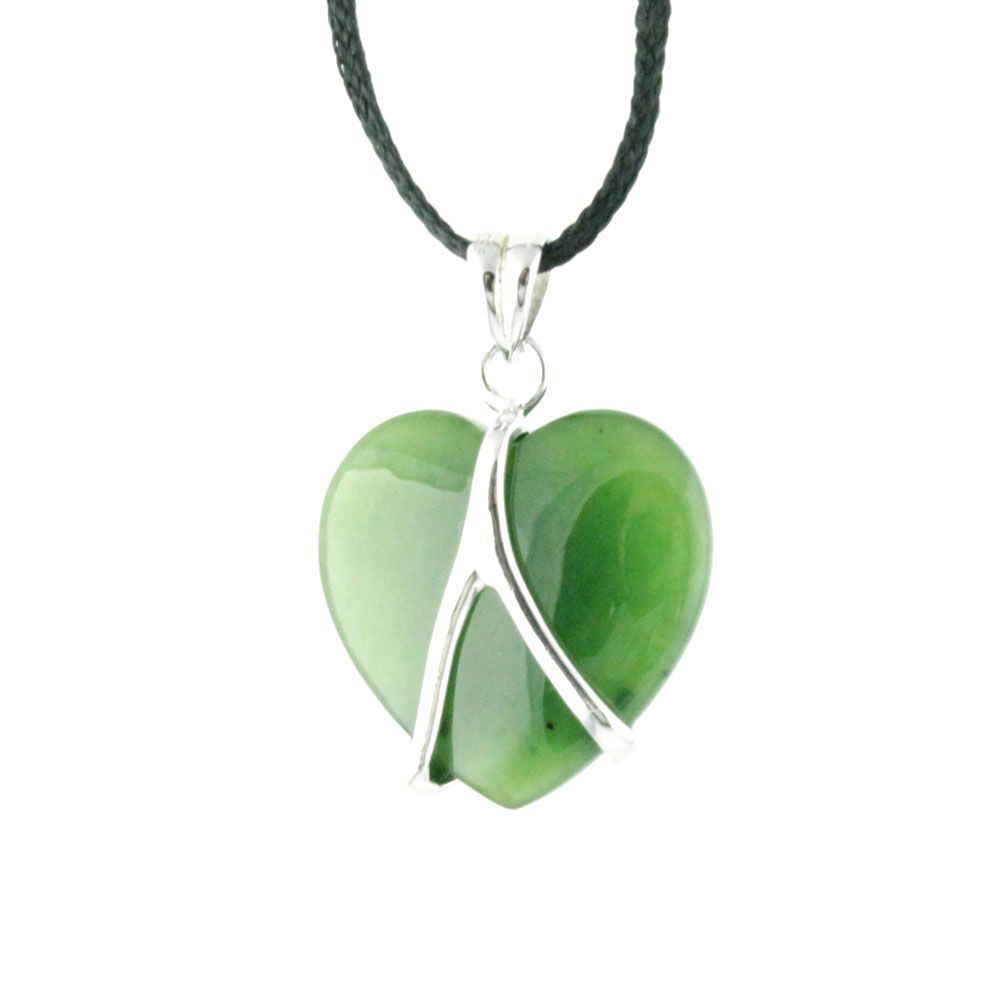 Money Plant Heart Pendant