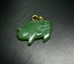 Jade Rituals Nephrite Little Pig charm