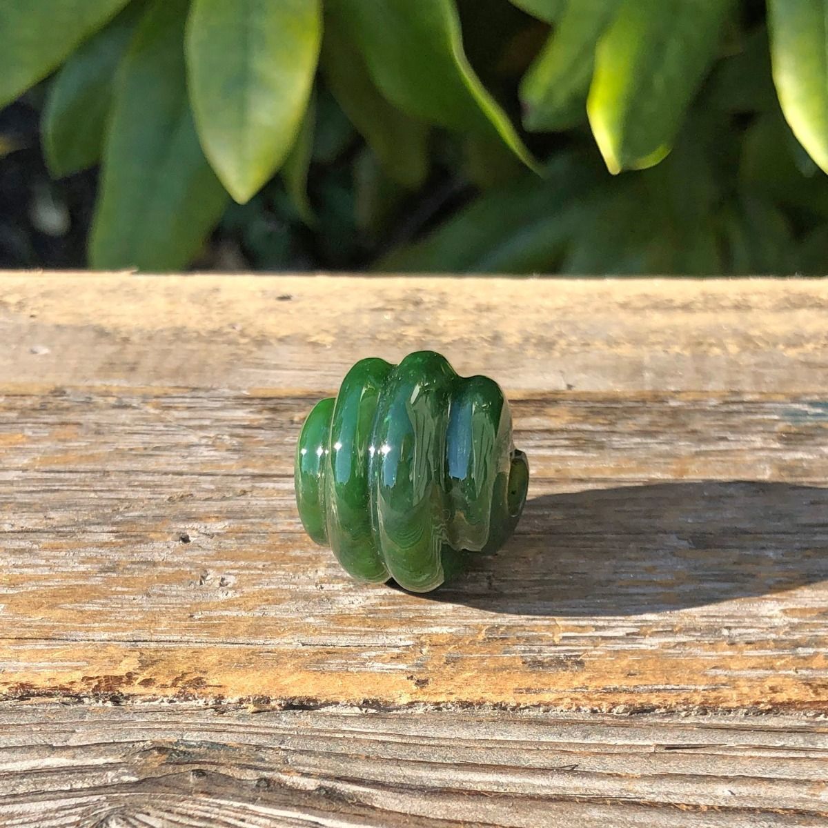 Jade Rituals Groovy Spiral Bead