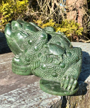 Jade Rituals Feng Shui Money Frog