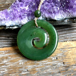 Jade Rituals Koru Circle Necklace