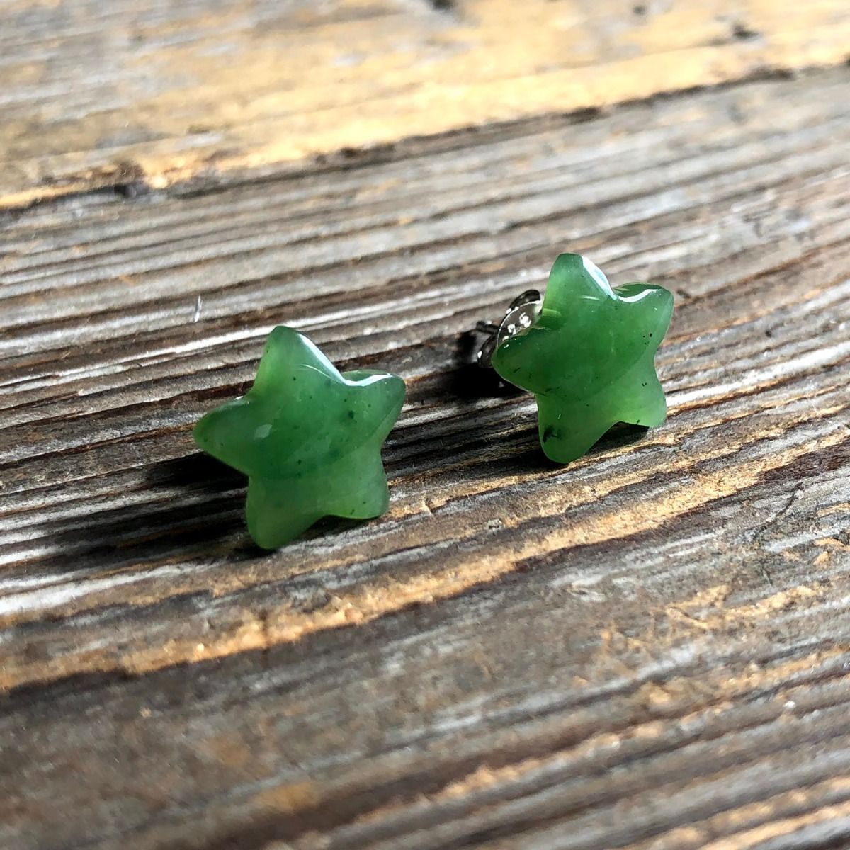 Jade Rituals Star Stud Earrings