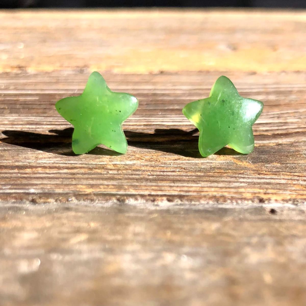 Jade Rituals Star Stud Earrings