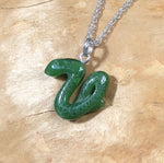 Luminescent Jade Rituals Nephrite Ayahuasca Snake Charm