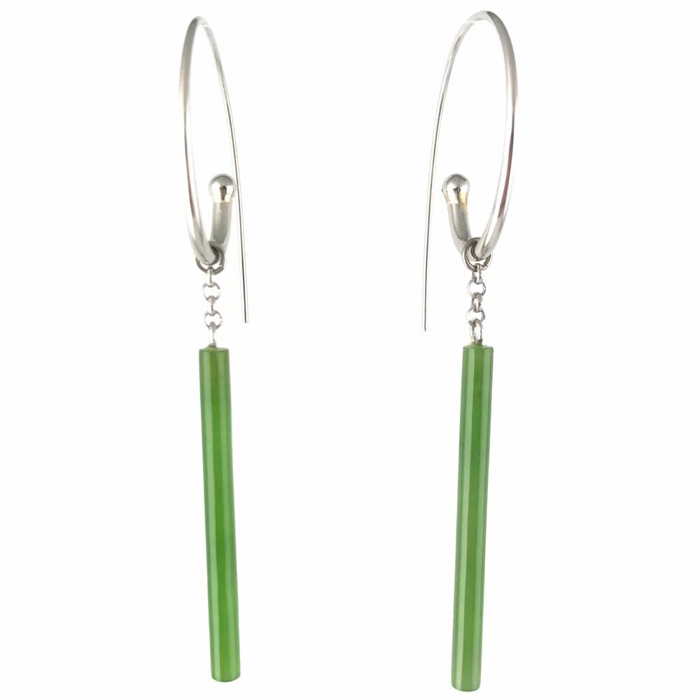 Jade Rituals Long Drop Earrings