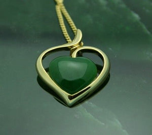 Jade Rituals Exquisite Heart Chakra Necklace